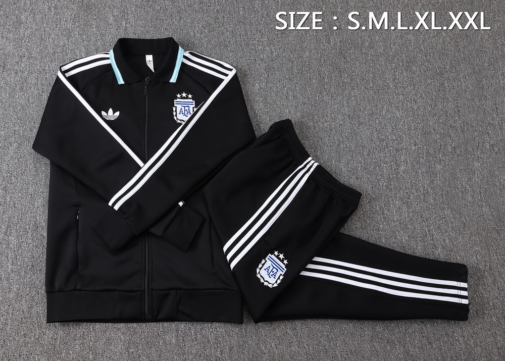 Argentina 26/27 Black Jacket Kit Foto 2