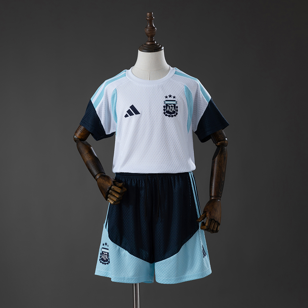 Argentina 2026 Player Version Training Kids Kit Jersey - Royal Blue