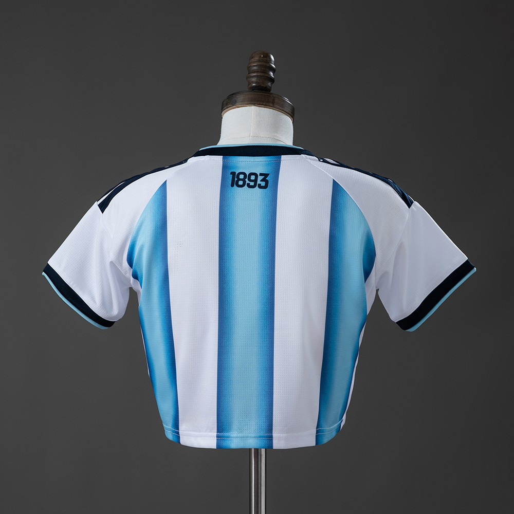 Argentina 2026 Home Women's Crop Top Style Foto 2