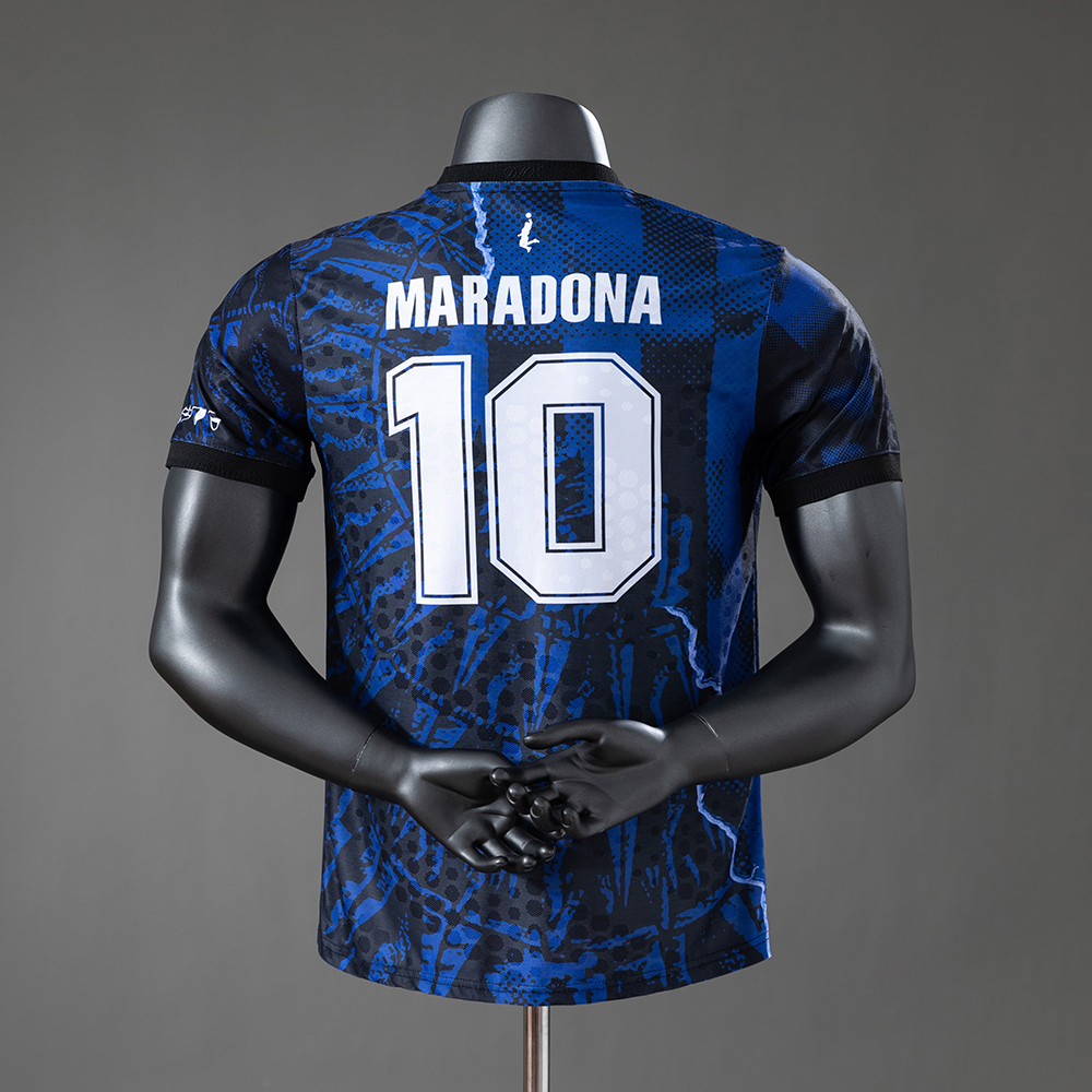 Argentina Maradona #10 Special Edition-Blue Player Version Jersey Foto 2