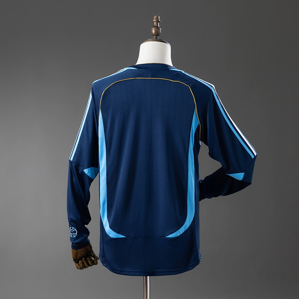Argentina 20026 Away Long Sleeve Retro Jersey Foto 2