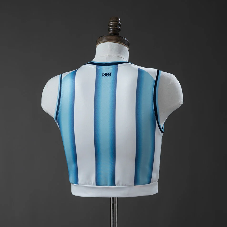 Argentina 2026 Womens Crop Tank Top Home Jersey Foto 2