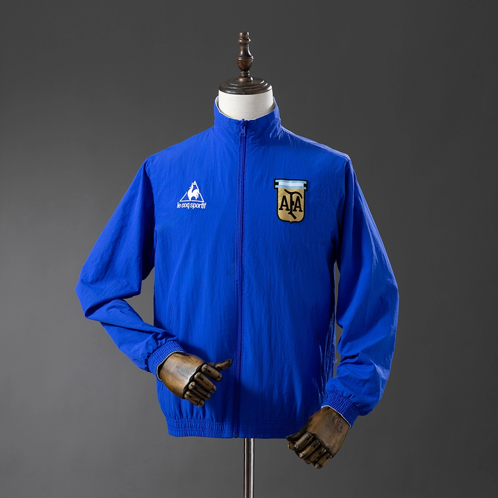 Argentina Retro Reversible Anthem Jacket Windbreaker
