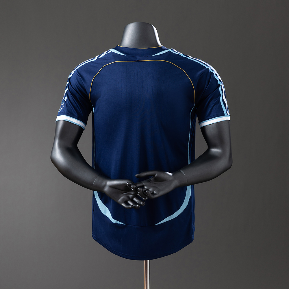 Argentina 2006 Away Player Version Retro Jersey Foto 2