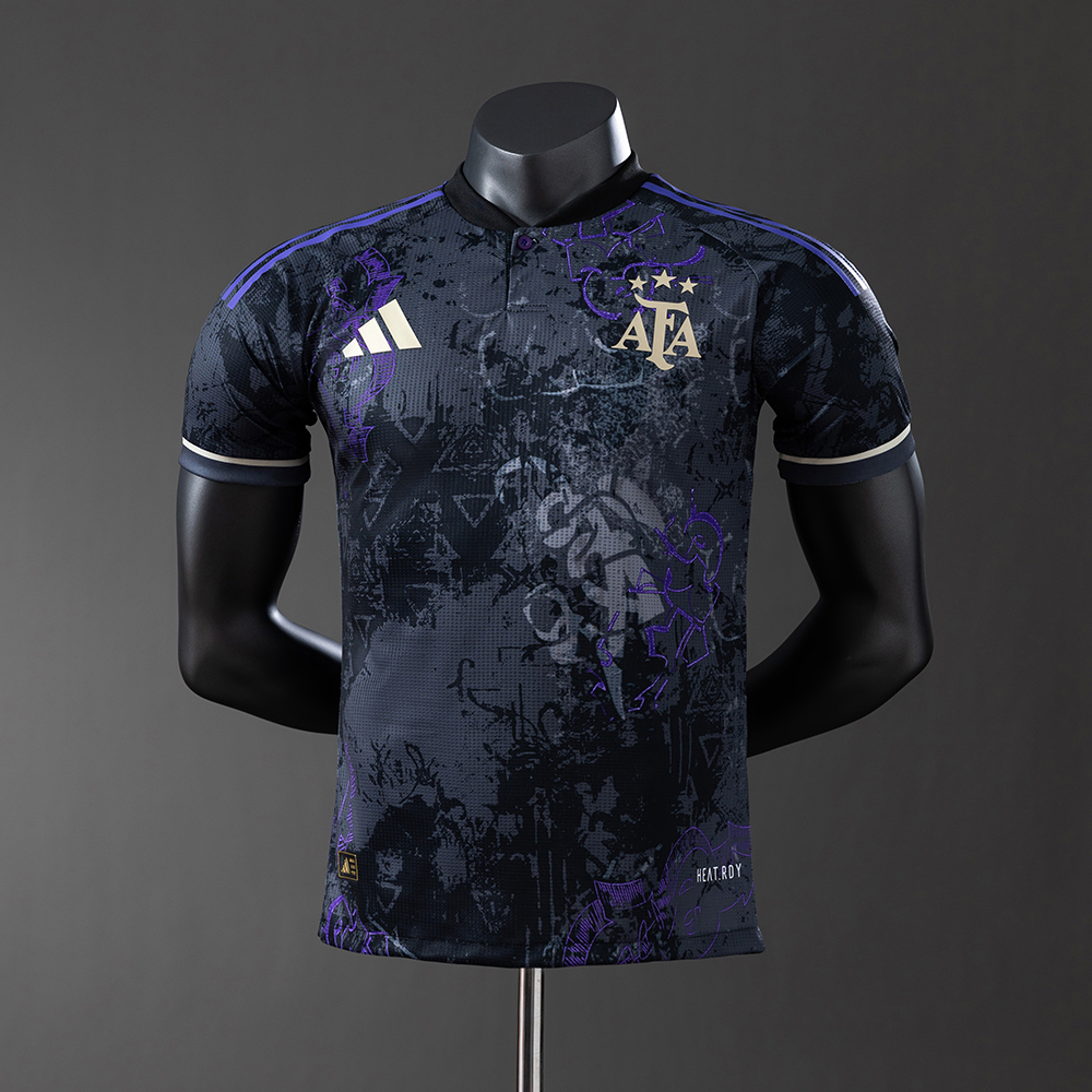 Argentina 2025 Purple Black-Special Edition Player Version Jersey