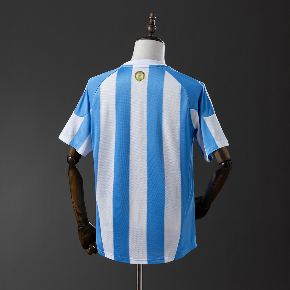 Argentina 2010 Home Retro Jersey Foto 2
