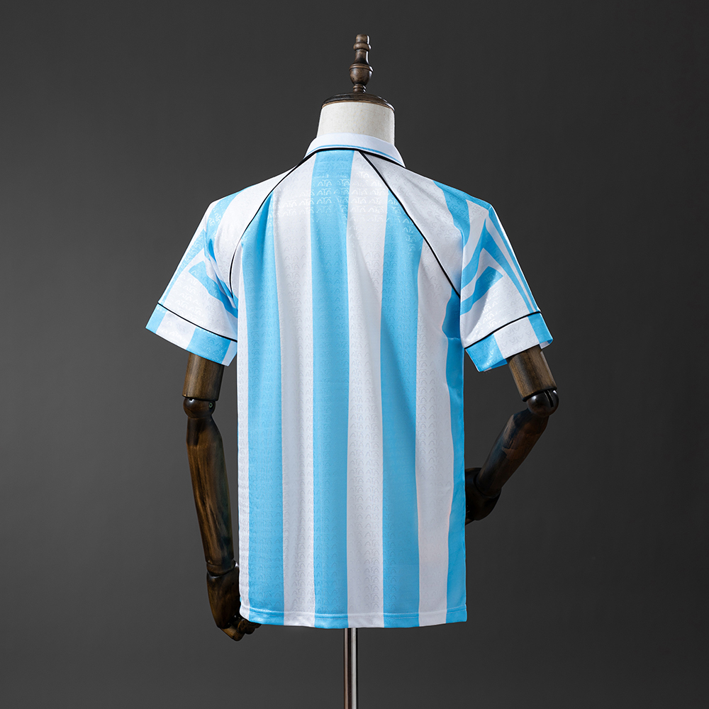 Argentina 96/97 Home Retro Jersey Foto 2