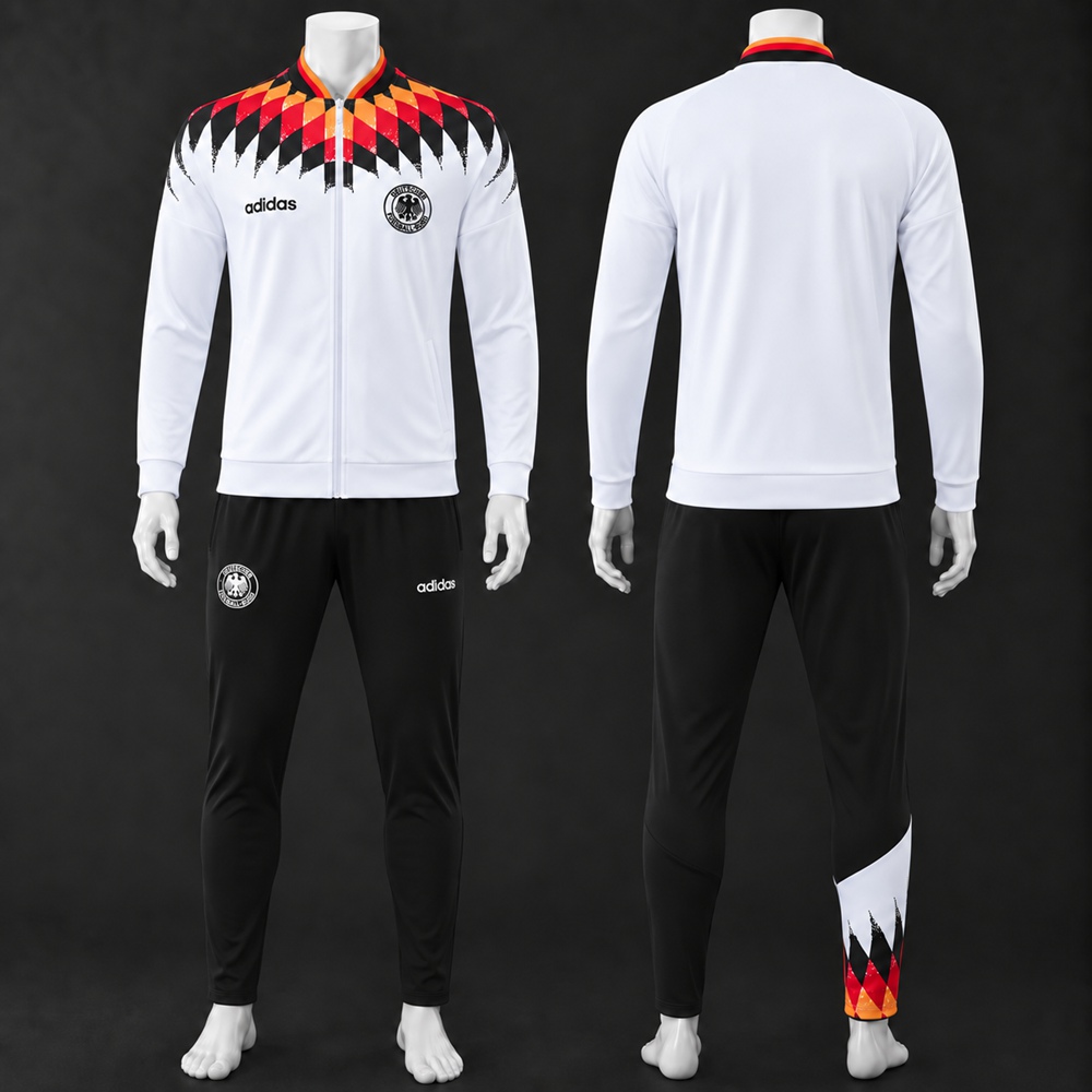 Germany 26/27 White Black Red Yellow Jacket Kit