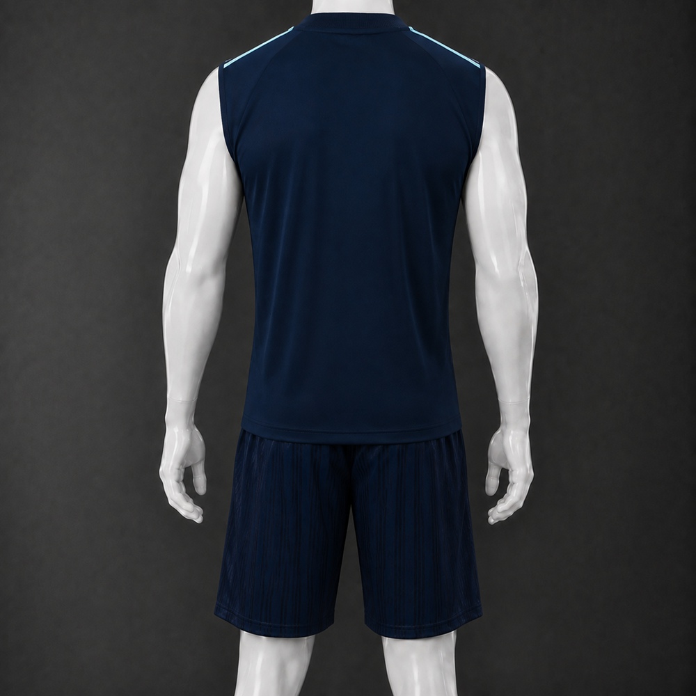 Germany 26/27 Navy Mint Training Vest kit Foto 2