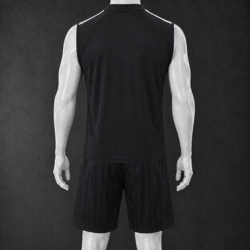 Germany 26/27 Black Cream  Training Vest kit Foto 2