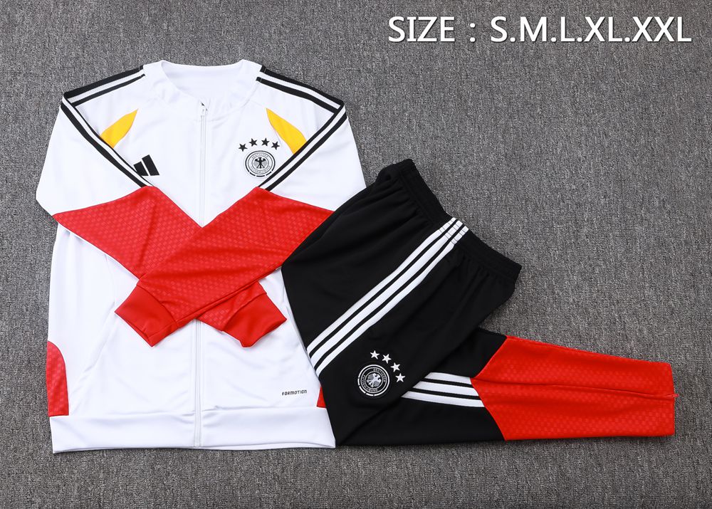 Germany 26/27 White Black Red Jacket Kit Foto 2