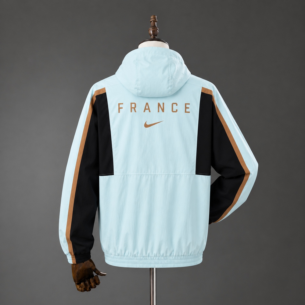 France 2026 Full Zip Jacket - Cyan Foto 2