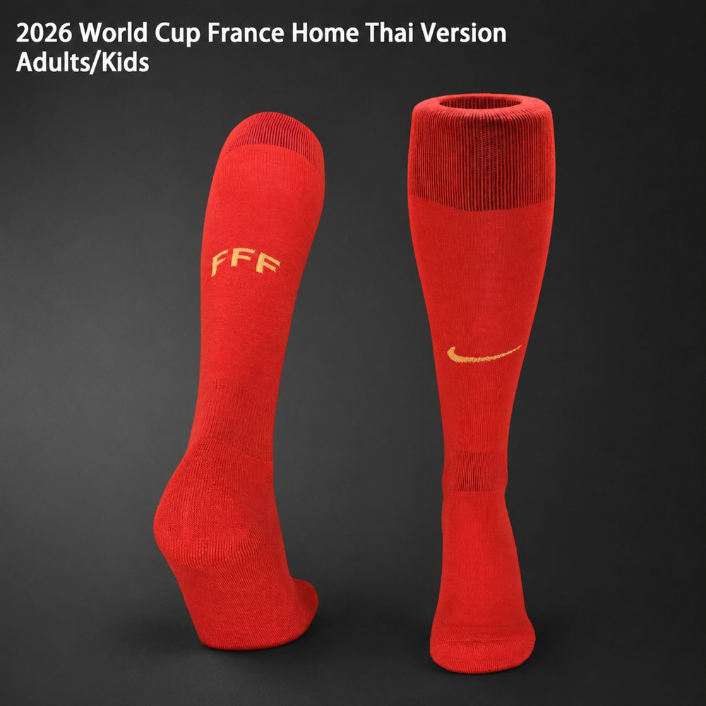 France 2026 World Cup Home Thai Version Adults-Kids Red