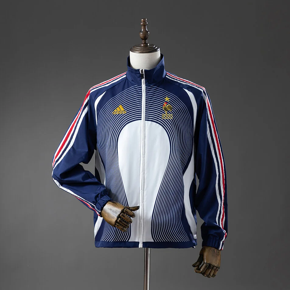 France 05/06 Retro Windbreaker White & Blue