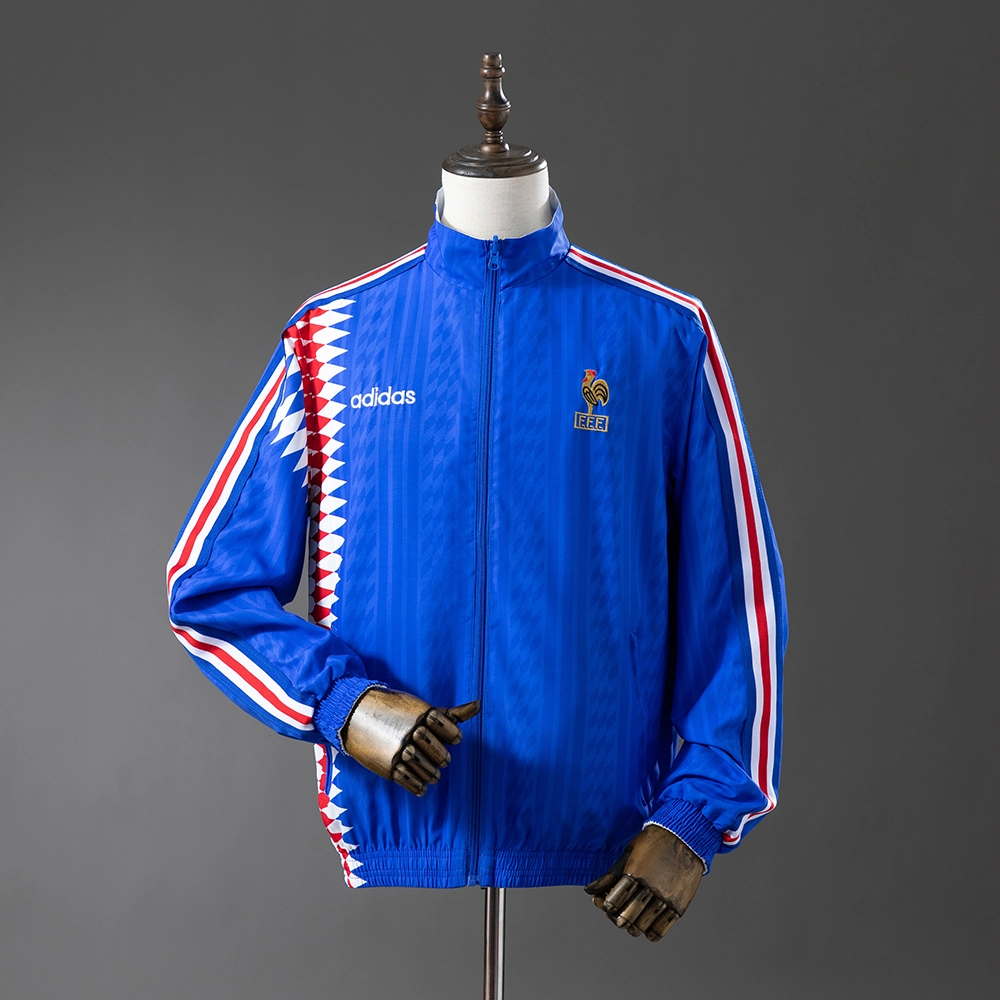 France 1994 Retro Reversible Anthem Jacket Windbreaker
