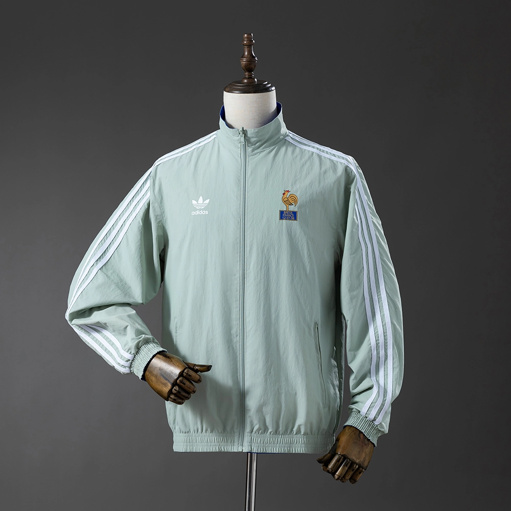 France 88/90 Retro Reversible Anthem Jacket Windbreaker