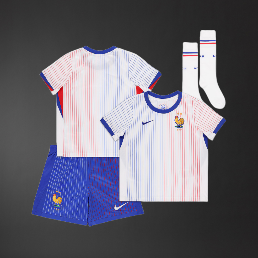 France 2025 Away Full kids kit Jersey