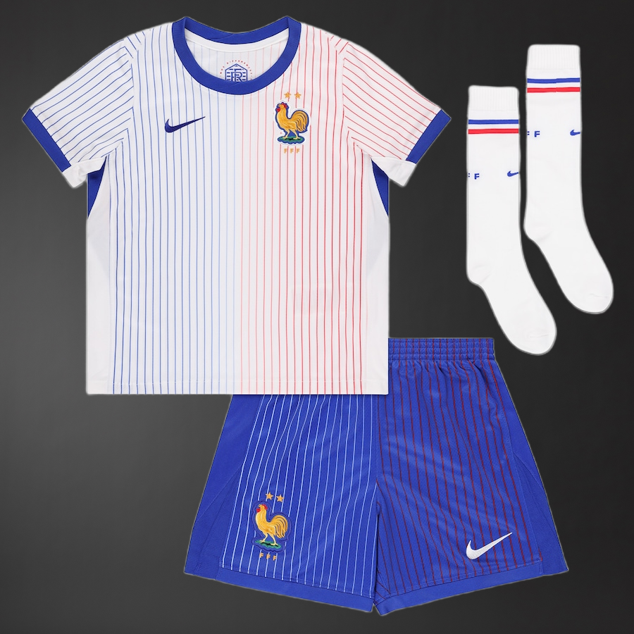 France 2025 Away Full kids kit Jersey Foto 2