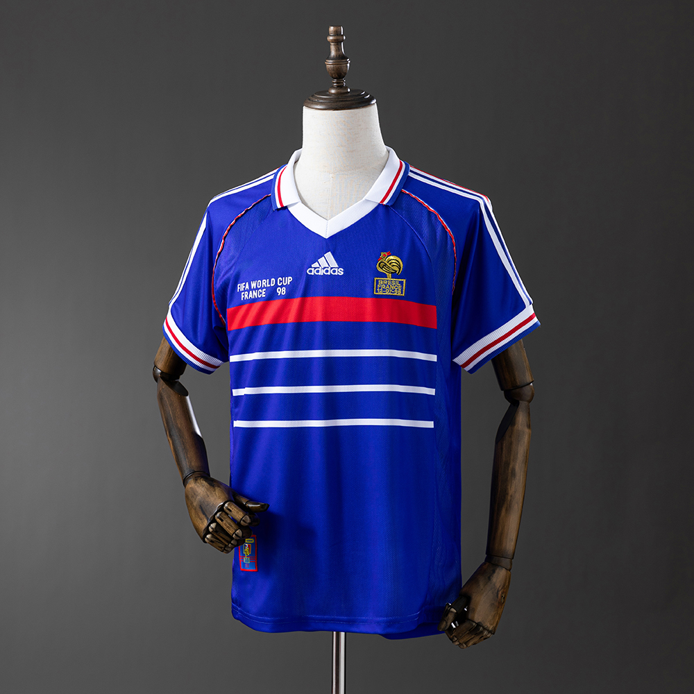 France 1998 Home Retro Jersey