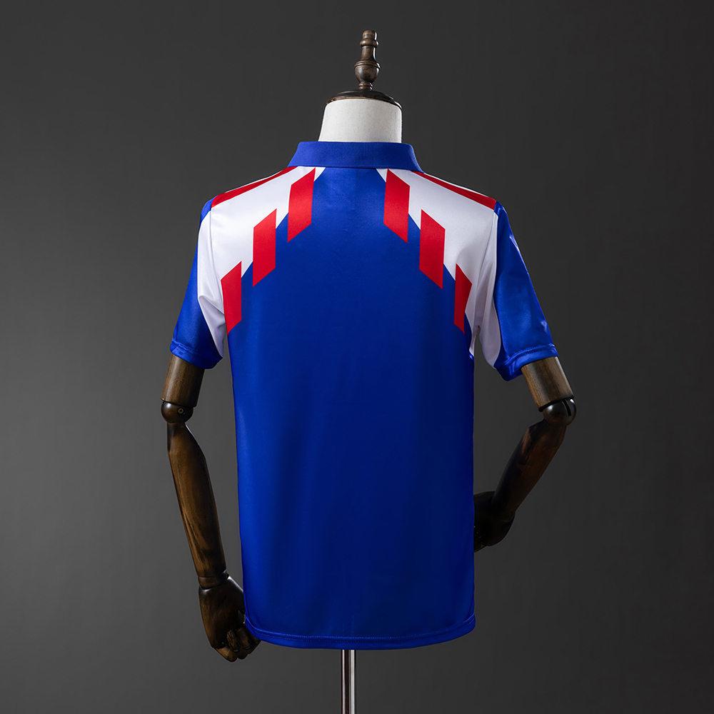 France 1990 Home Retro Jersey Foto 2