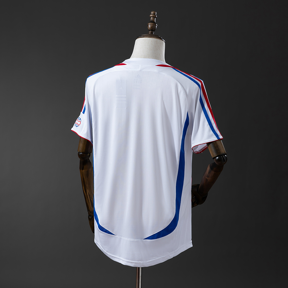 France 2006 Away Retro Jersey Foto 2