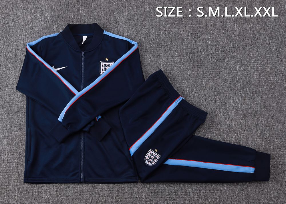 England 26/27 Navy Light Blue Red Jacket Kit Foto 2