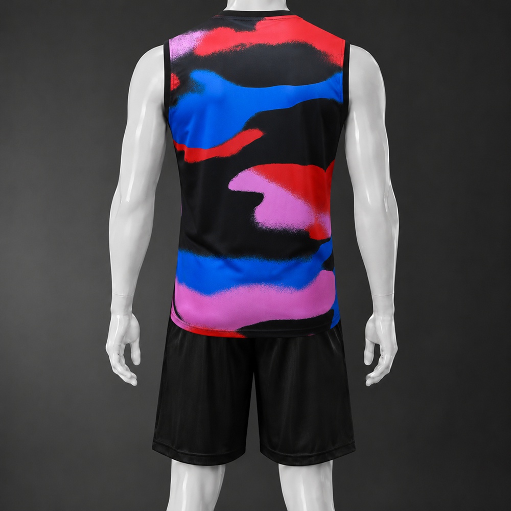 England 25/26 Multicolor Black Print Training Vest kit Foto 2