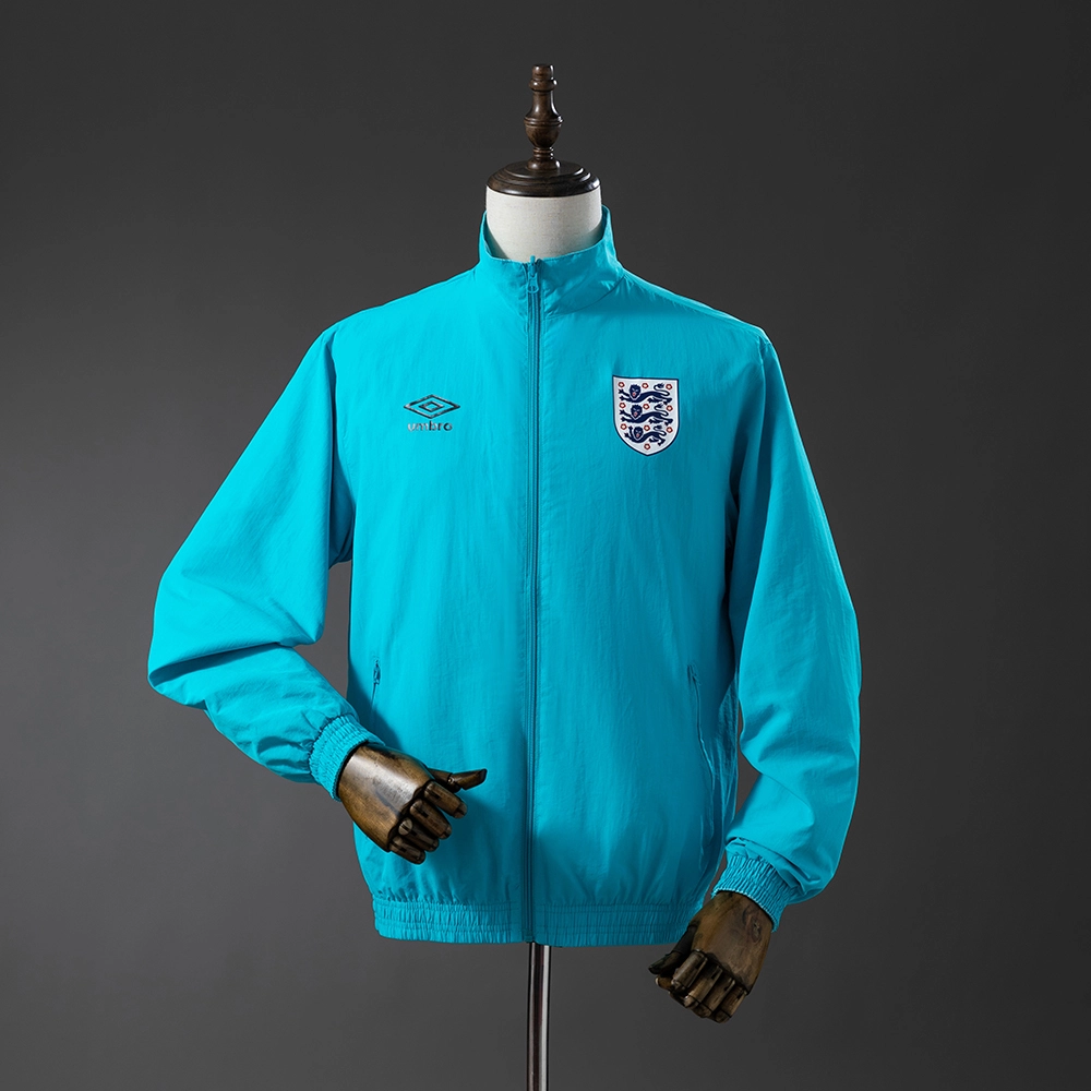 England 1992 Retro Reversible Anthem Jacket Windbreaker