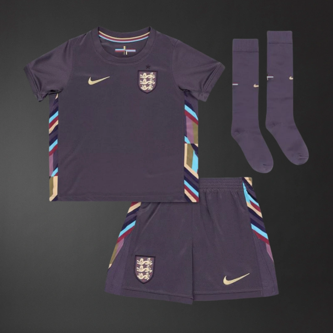 England 24/25 Away Full kids kit Jersey Foto 2