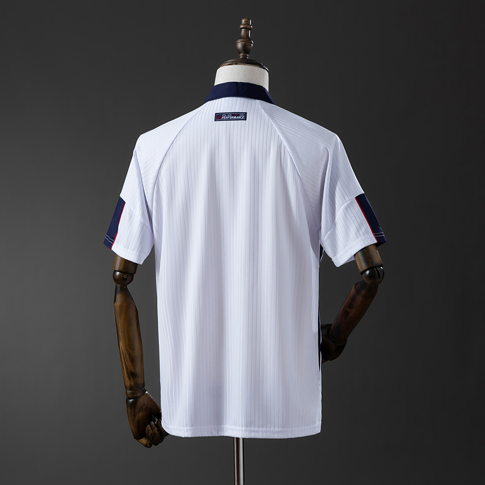 England 1998 Home Retro Jersey Foto 2