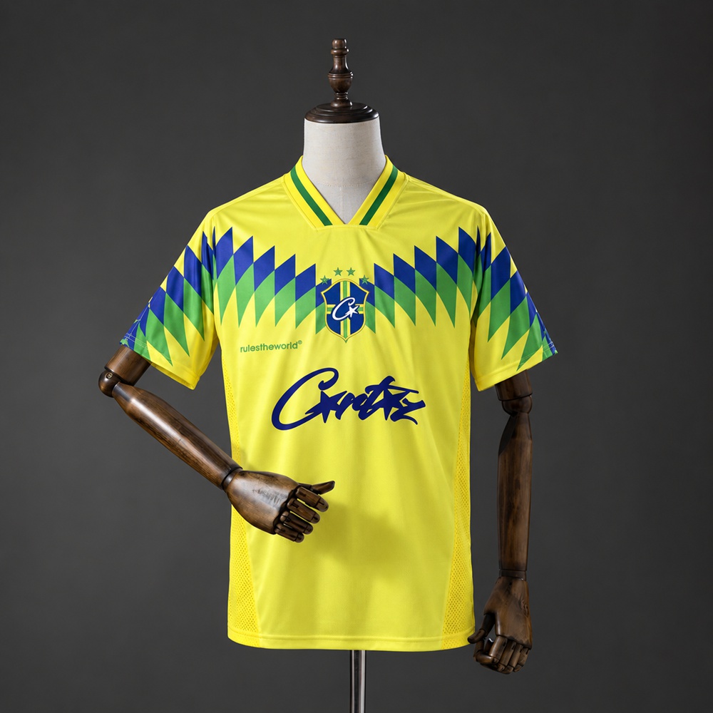 Brazil 1995 Home Corteiz Retro Jersey