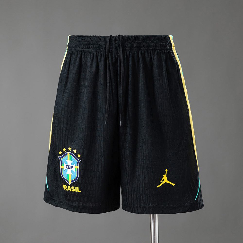 Brazil 2026 Player Version Training Zipper Shorts