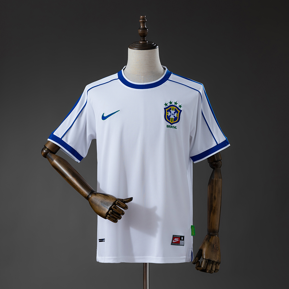 Brazil 1998 Away Retro Jersey