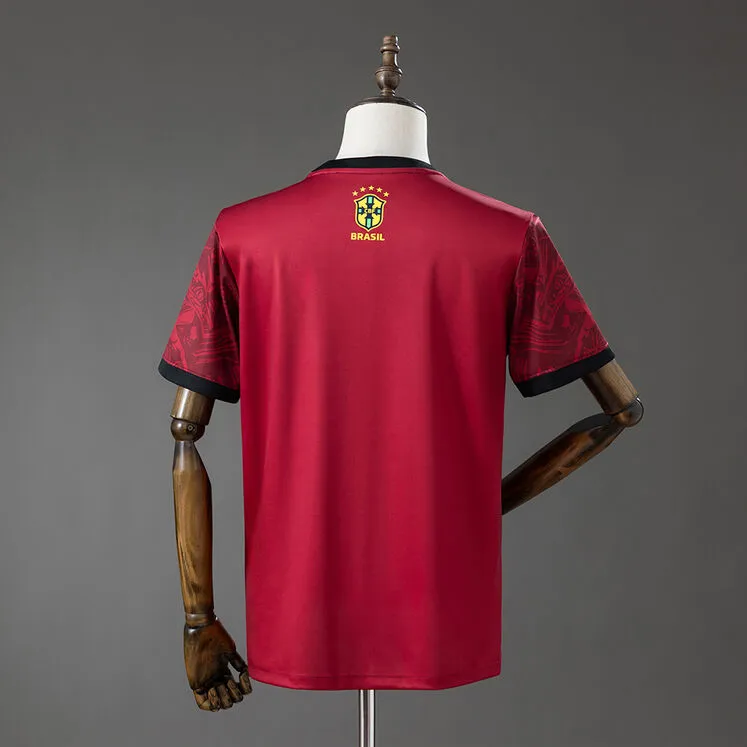 Brazil 2026 Concept Jersey Brown Foto 2