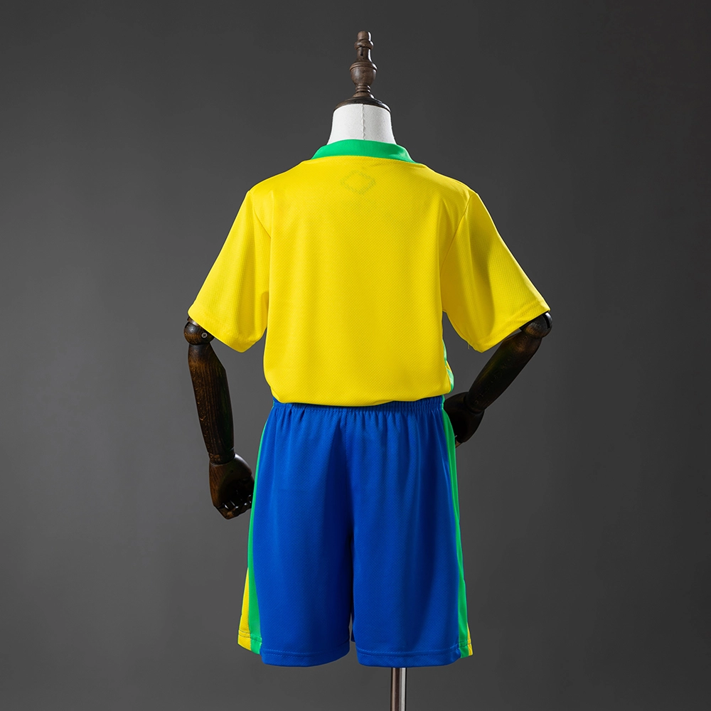 Brazil 2025 Home Full kids kit Jersey Foto 2