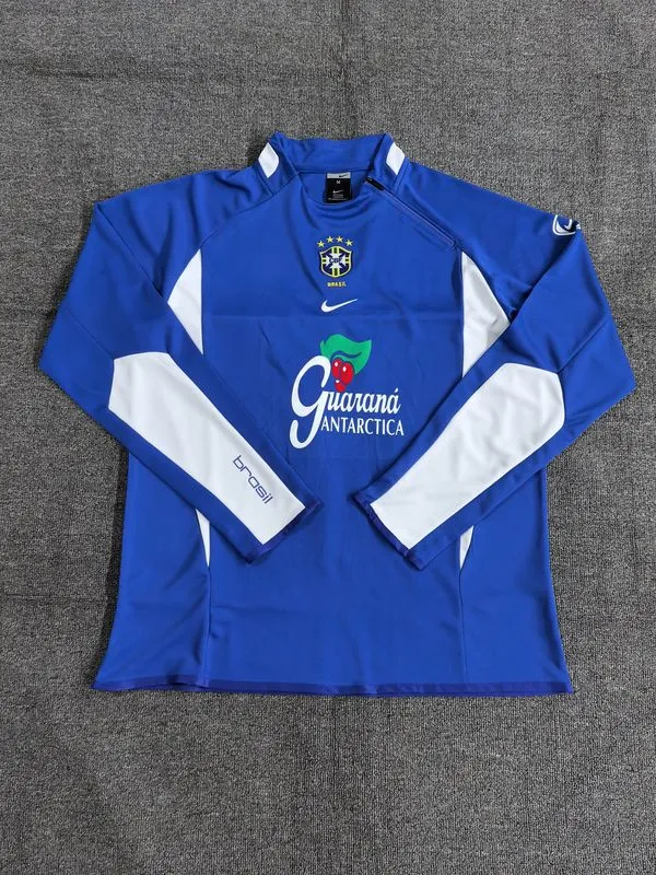 Brazil 2002 Adult Retro Training Tracksuits Foto 2