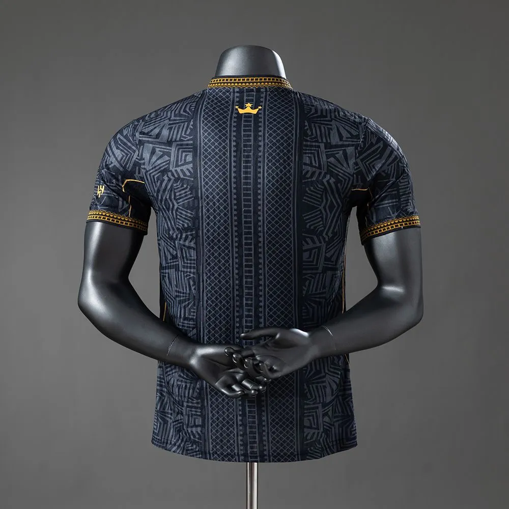 Brazil 2026 Special Edition Player Version Black Jersey Foto 2