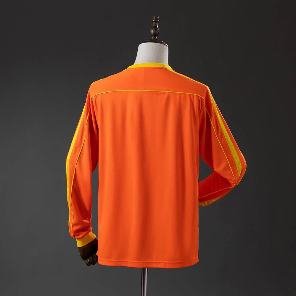 Brazil 1998 Goalkeeper Long Sleeve Retro Jersey Foto 2