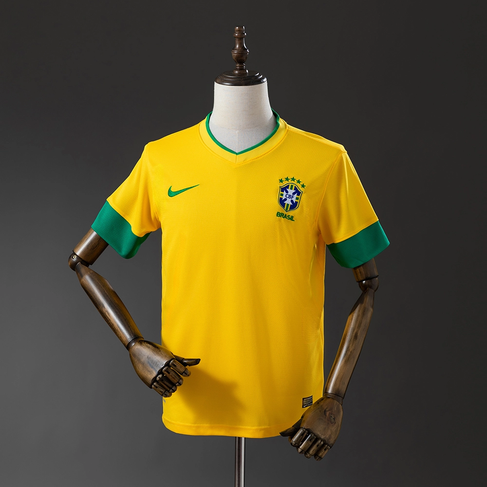 Brazil 2012/2013 Home Retro Jersey