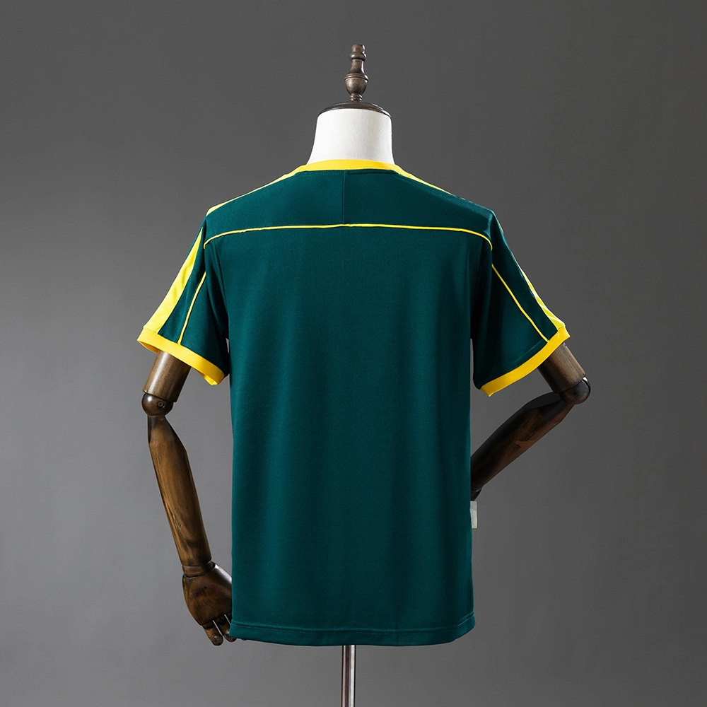 Brazil 1998 Goalkeeper Green Retro Jersey Foto 2