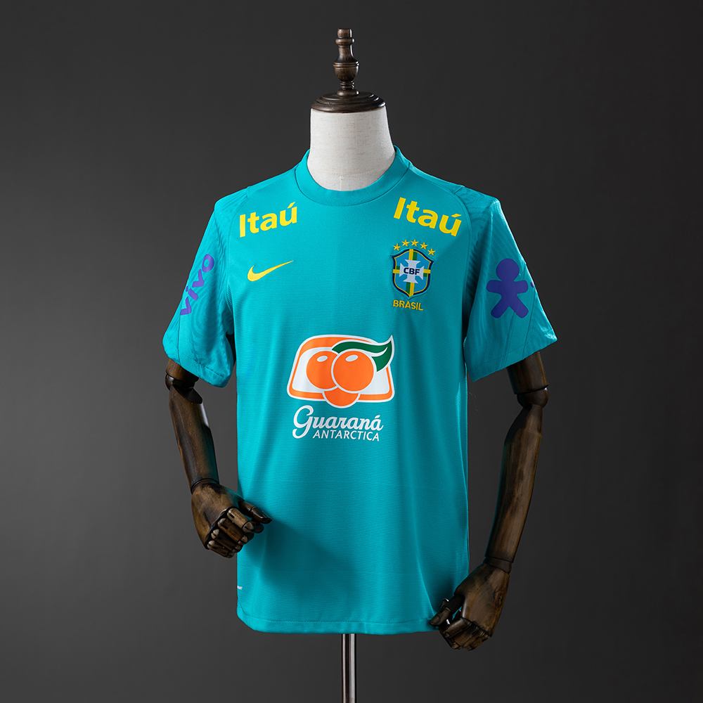 Brazil 2021 Lake Blue - Training Retro Jersey