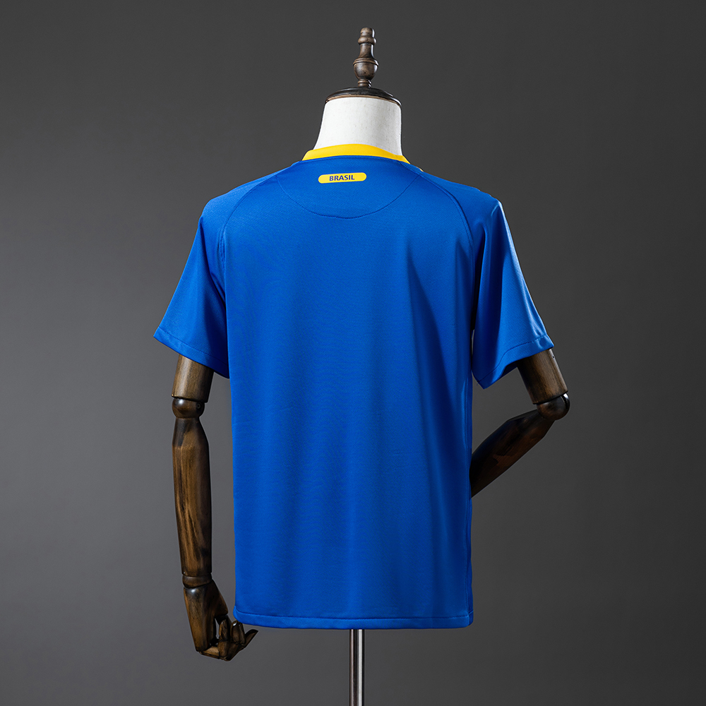 Brazil 2010 Away Retro Jersey Foto 2