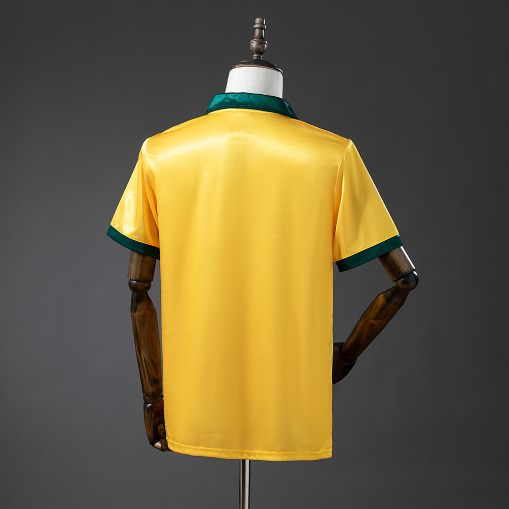 Brazil 88/90 Home Retro Jersey Foto 2