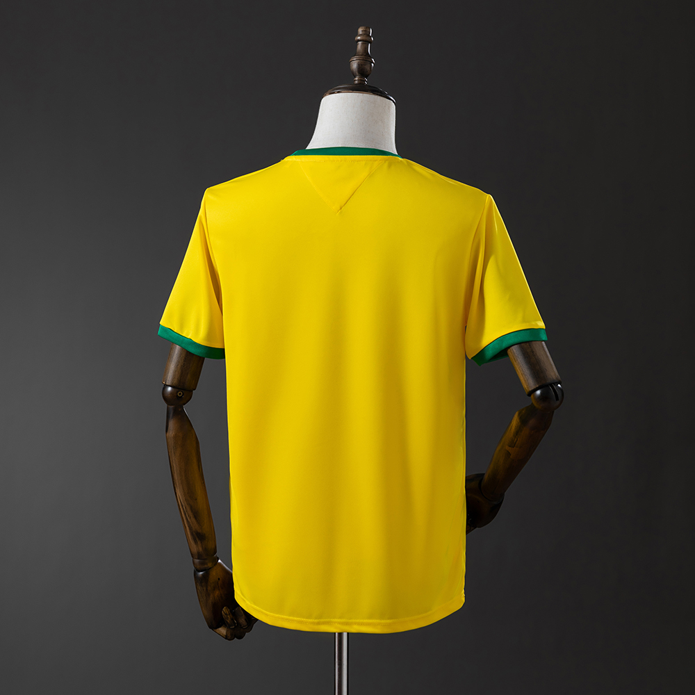 Brazil 1970 Home Retro Jersey Foto 2