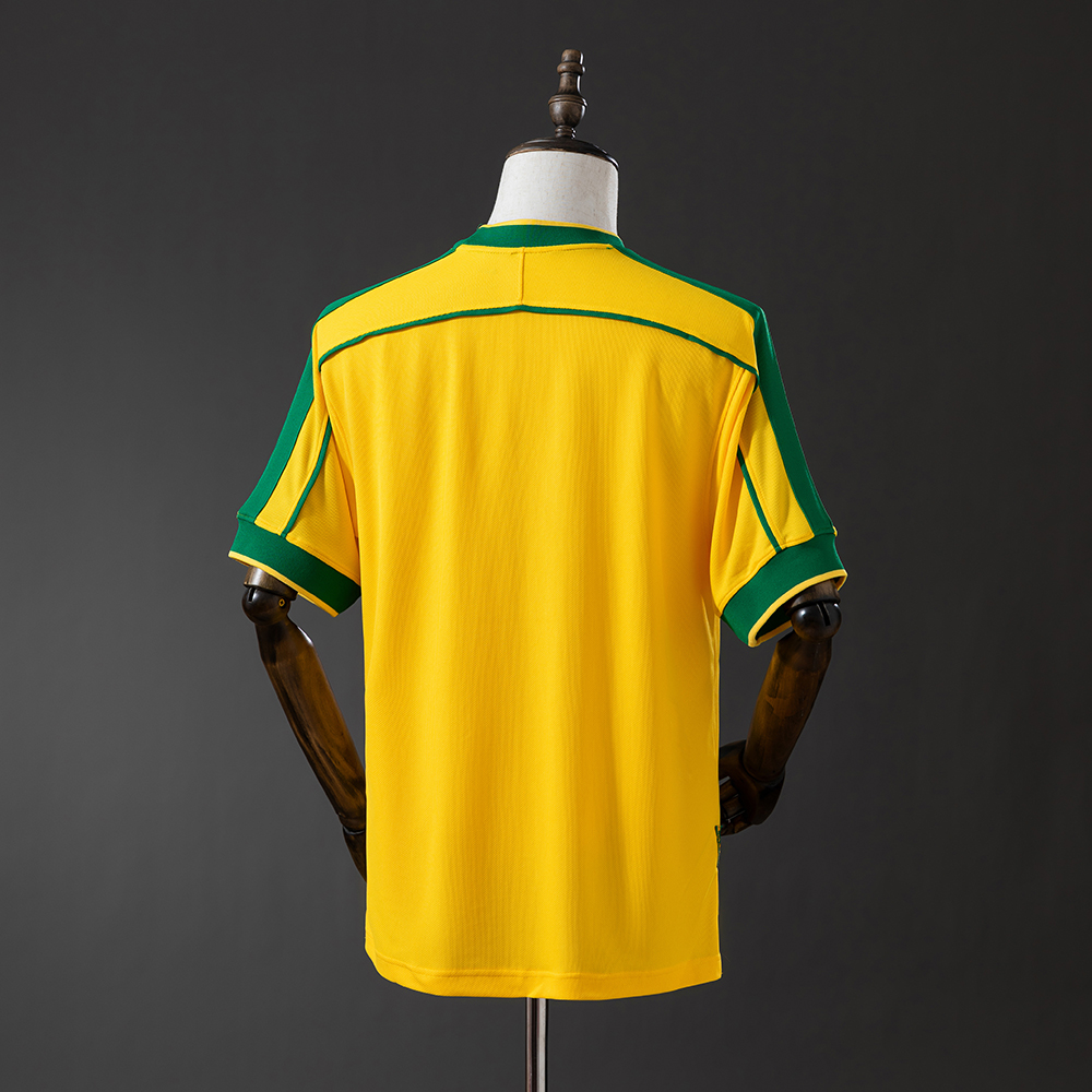 Brazil 1998 home Retro Jersey Foto 2