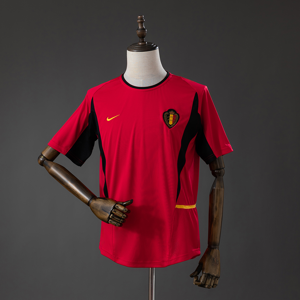 Belgium 2002 Home Retro Jersey S-XXL