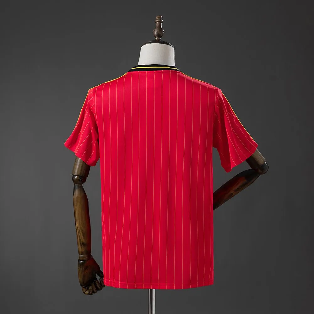 Belgium Terrace Icons Red T-Shirt Foto 2