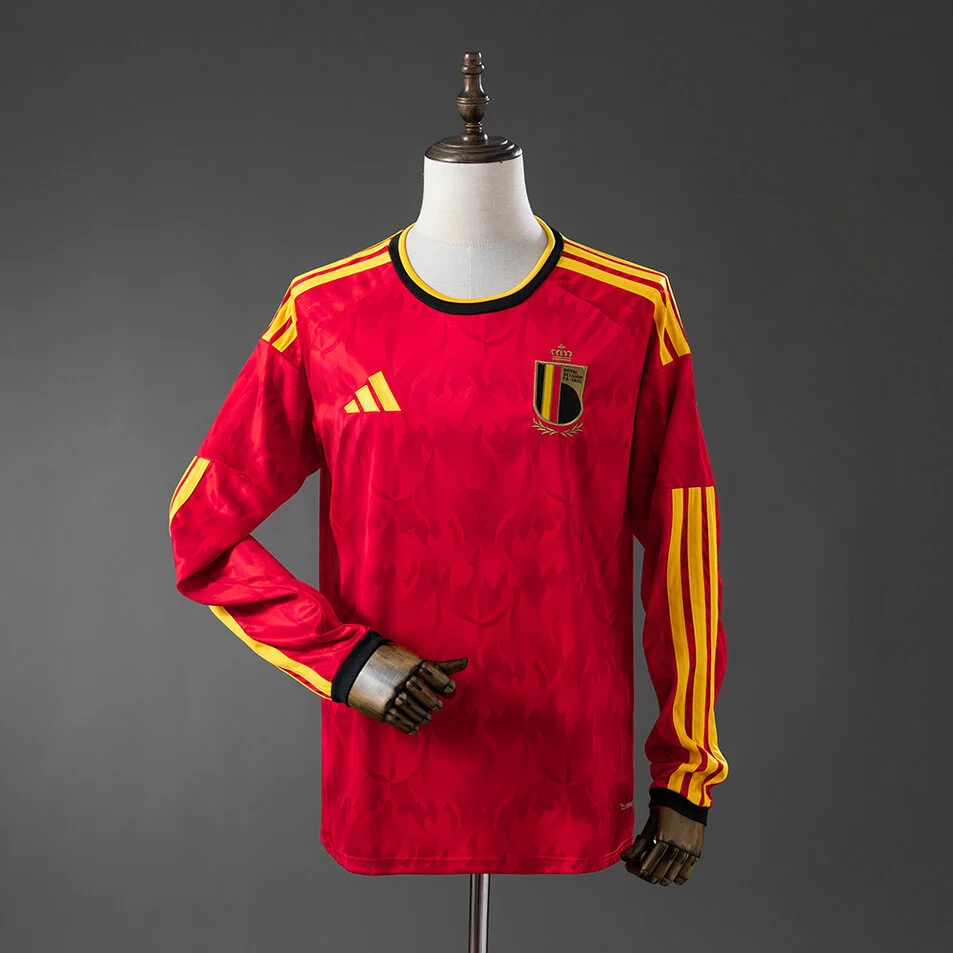 Belgium 2026 Home Long Sleeve Jersey