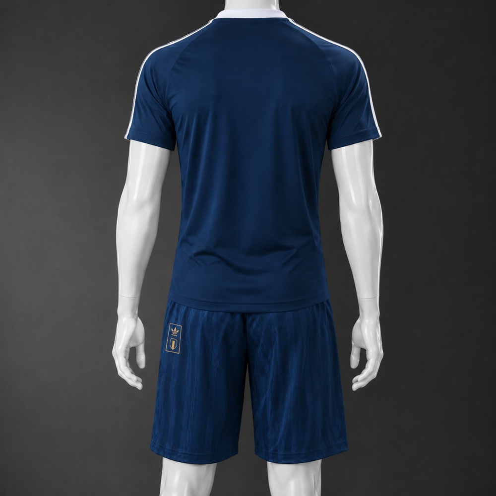 Italy 26/27 Dark Blue Short Sleeve Short Set Foto 2