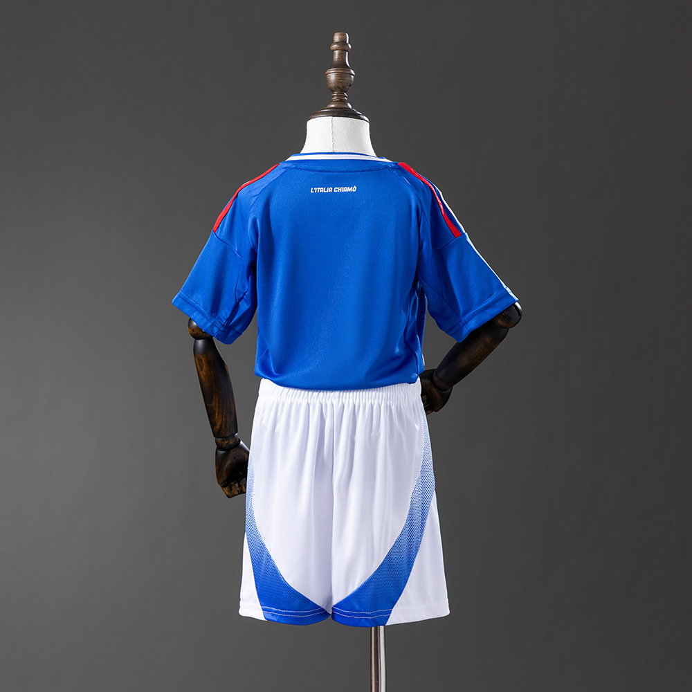Italy 2025 Home Full kids kit Jersey Foto 2